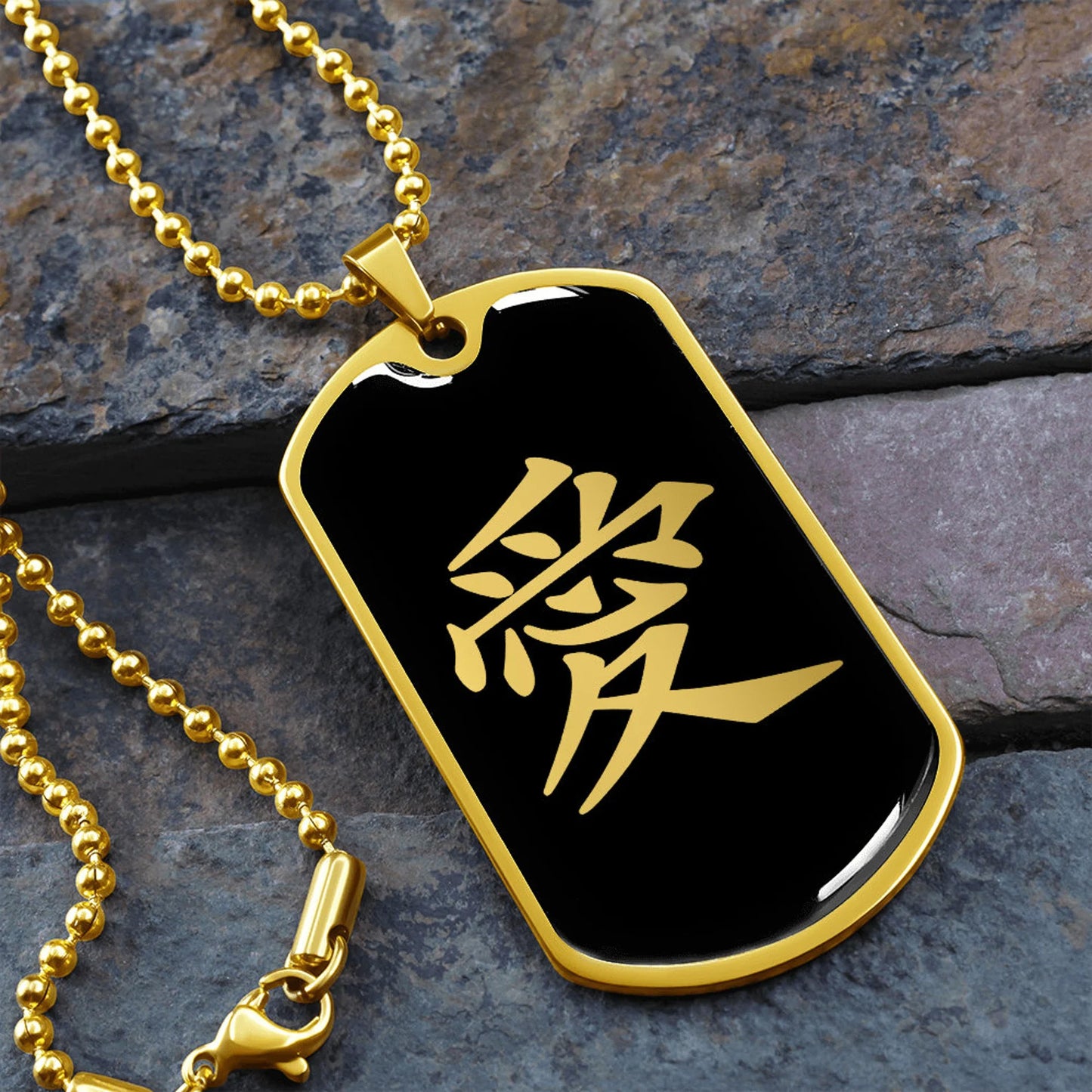 Collana Medaglione Kanji Giapponese