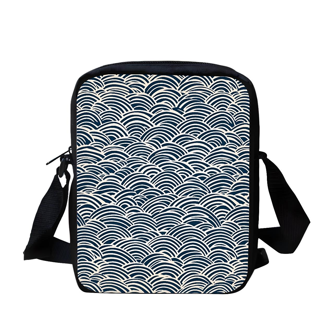 Borsa a tracolla Seigaiha