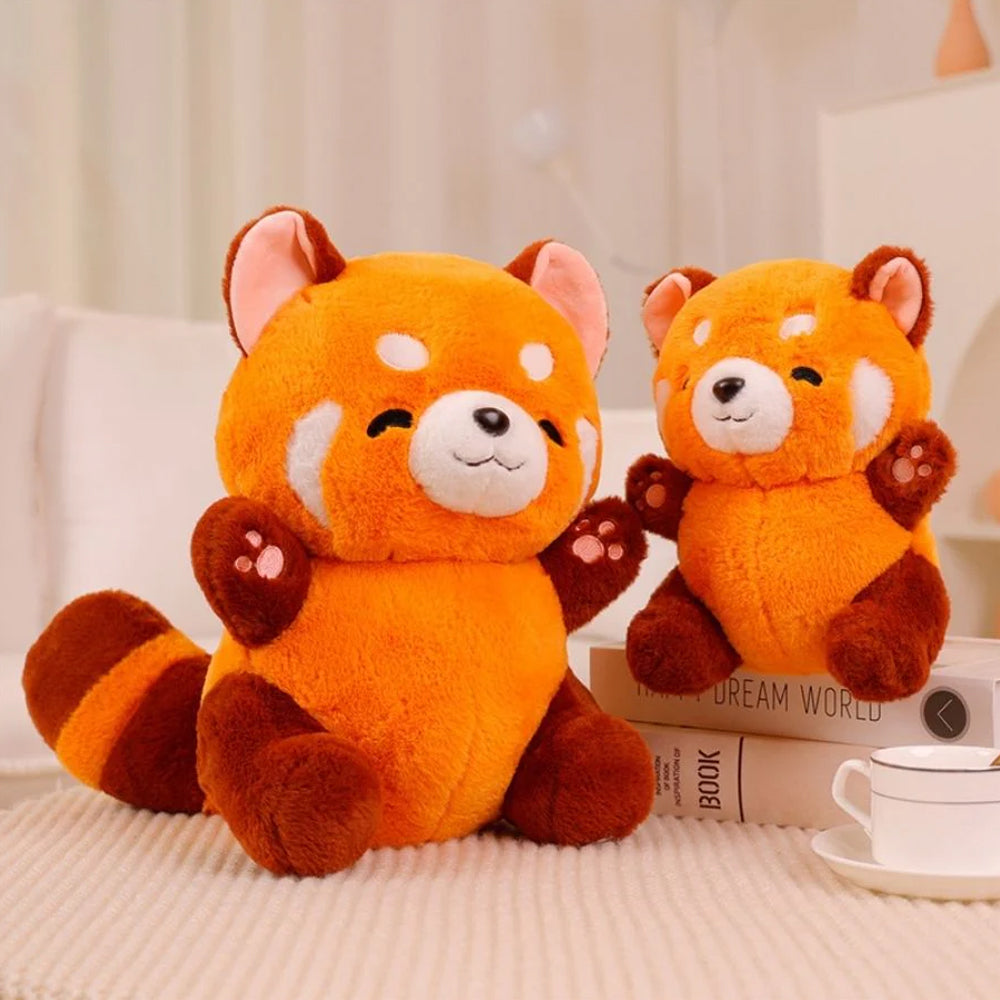 Peluche Panda Rosso Kawaii