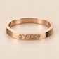Anello giapponese sottile personalizzato