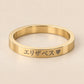Anello giapponese sottile personalizzato
