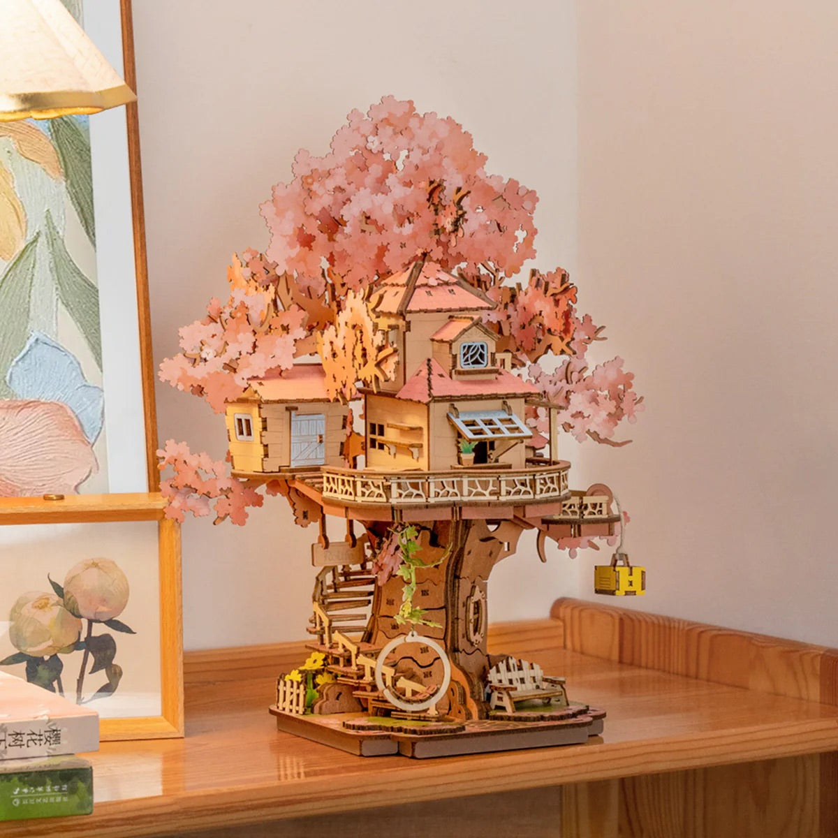 Casa sull'albero Sakyra Puzzle 3D