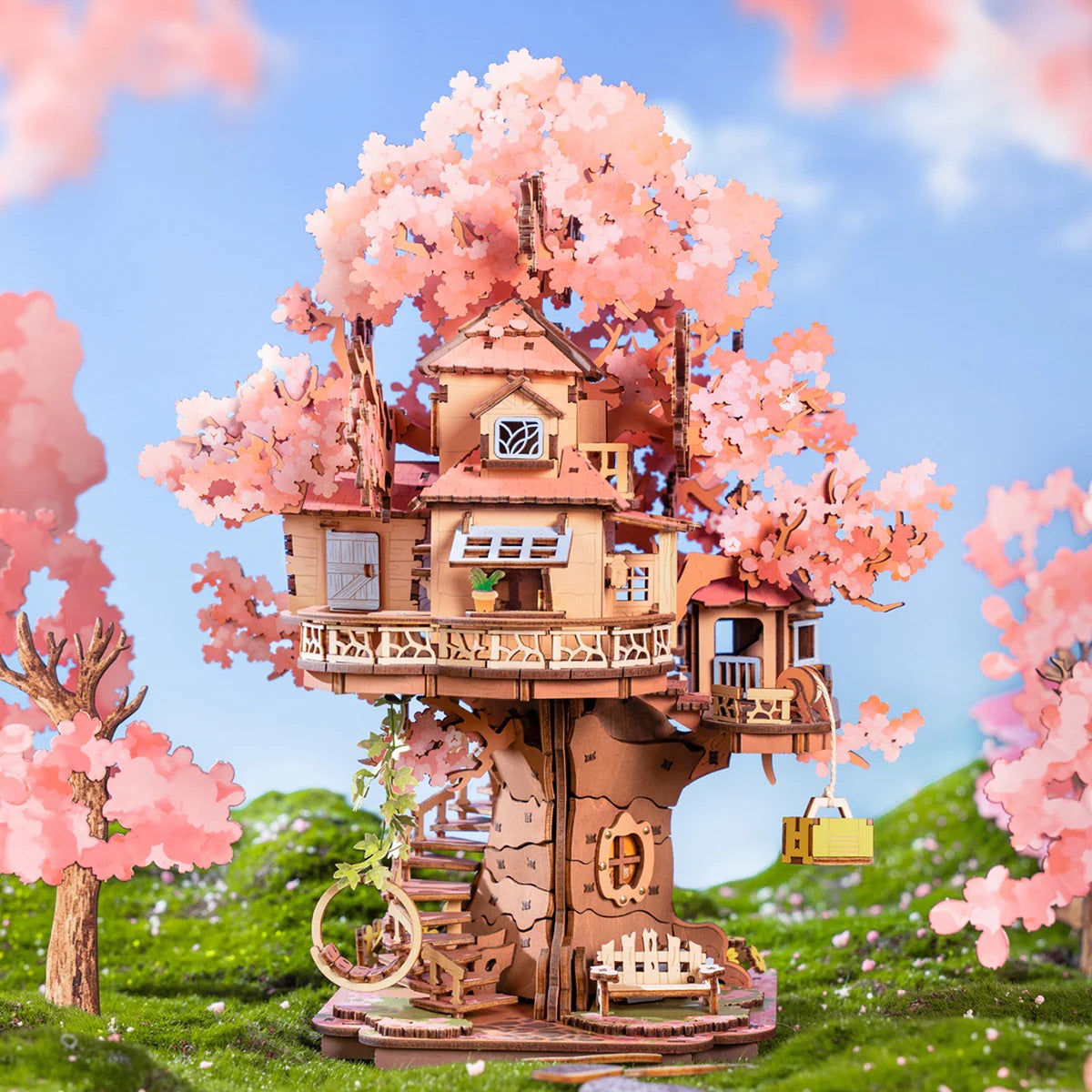 Casa sull'albero Sakyra Puzzle 3D