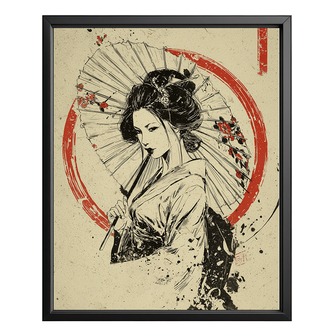 Quadro Geisha