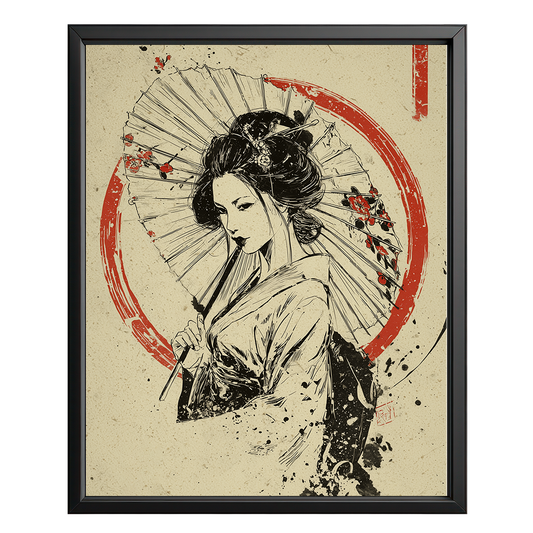 Quadro Geisha