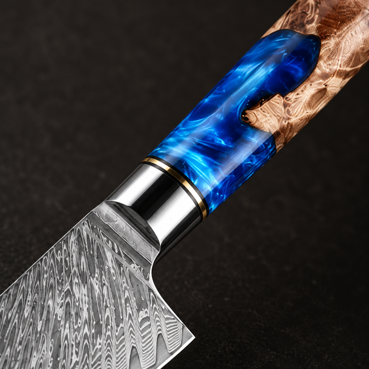 Set di Coltelli Giapponesi Umi Trio – Santoku, Chef e Spelucchino