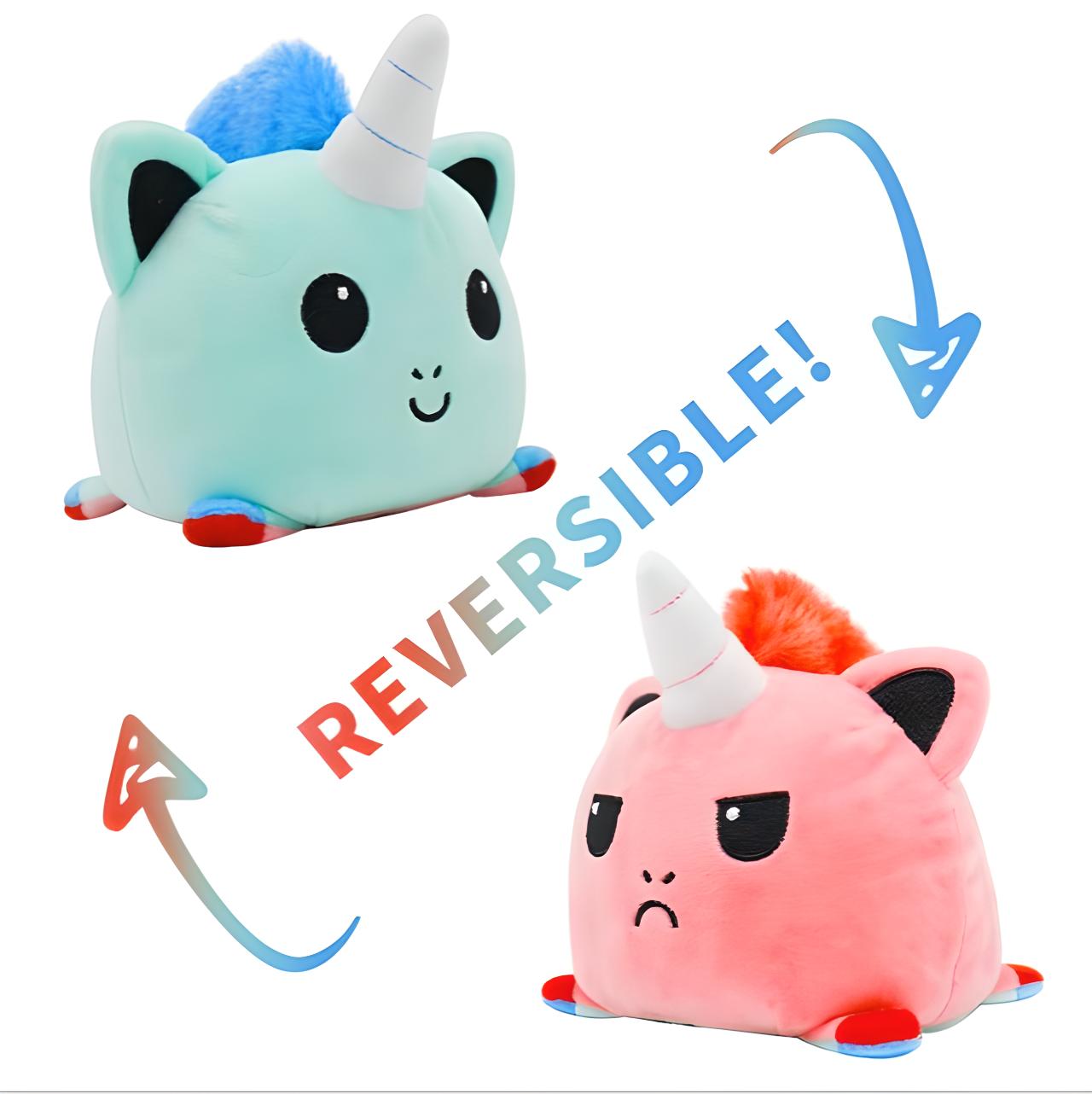 Peluche Kawaii reversibili