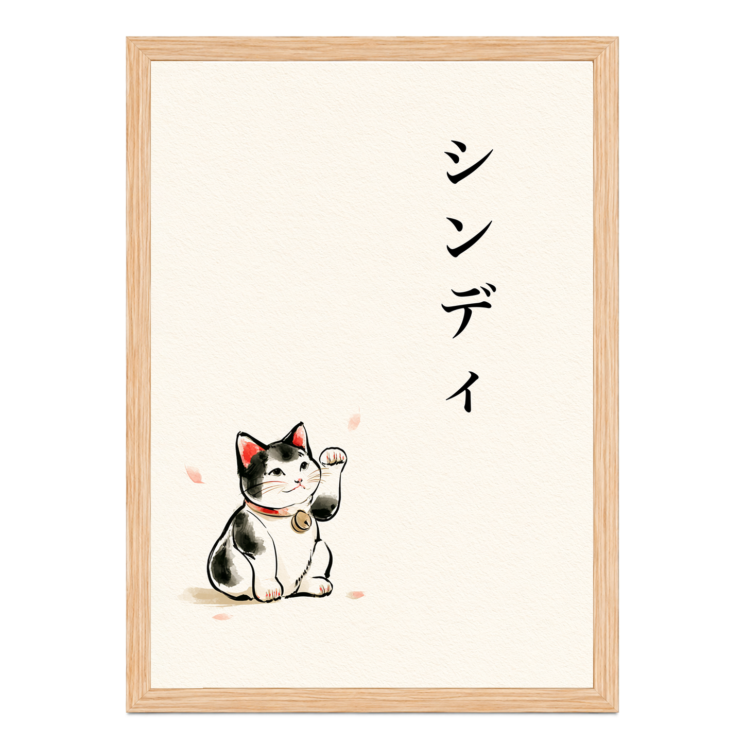 Quadro Giapponese Personalizzato – Maneki Neko