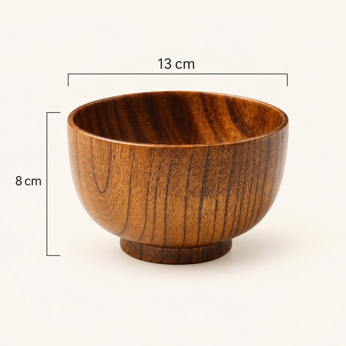 Ciotola Giapponese in Legno Maru – Riso e Zuppa