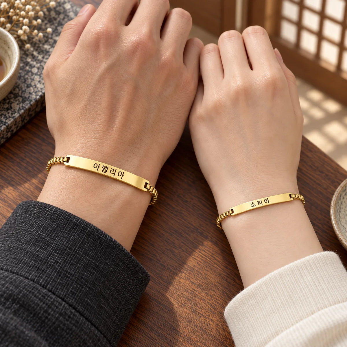 Bracciali di Coppia Coreani