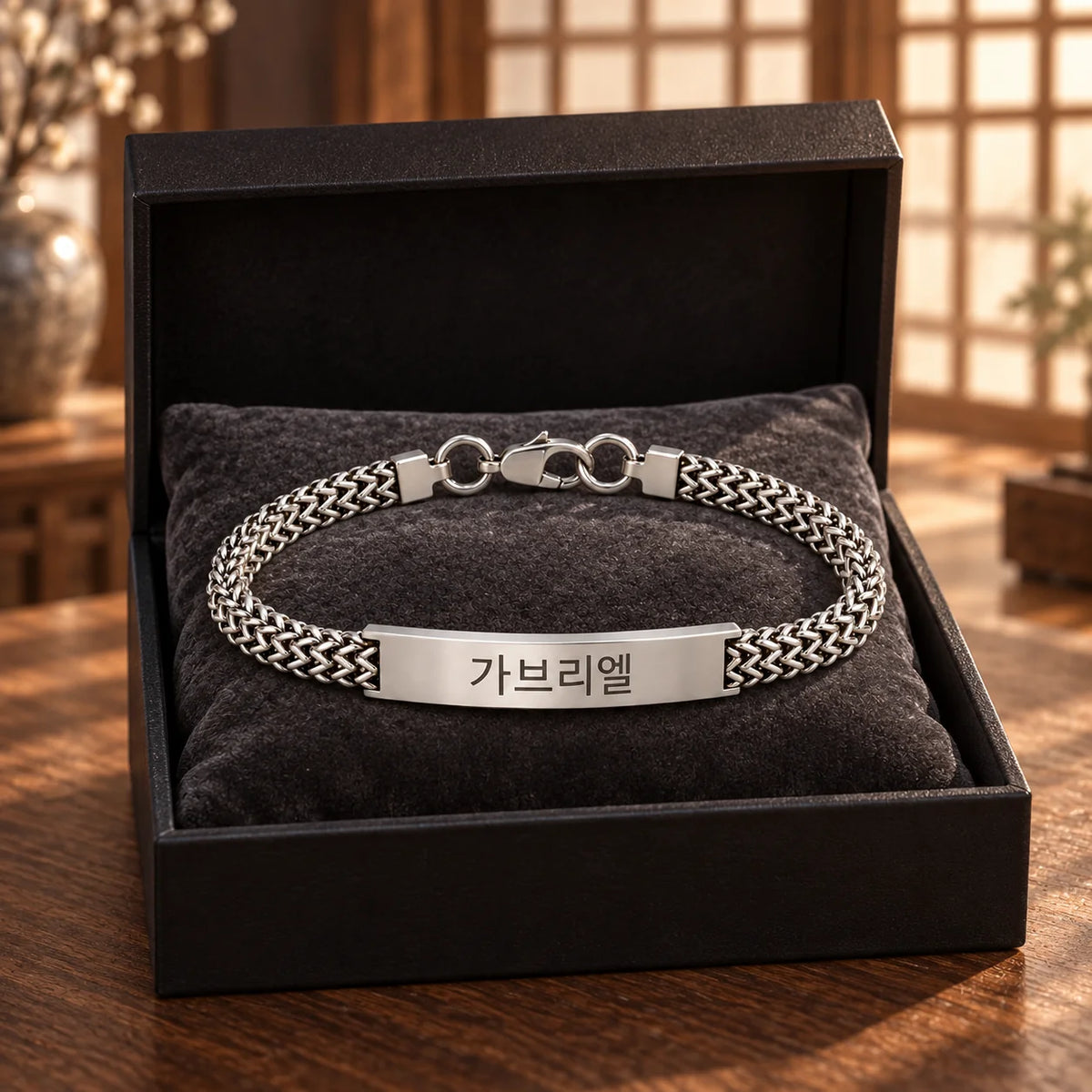 Bracciale Targhetta Coreano Uomo