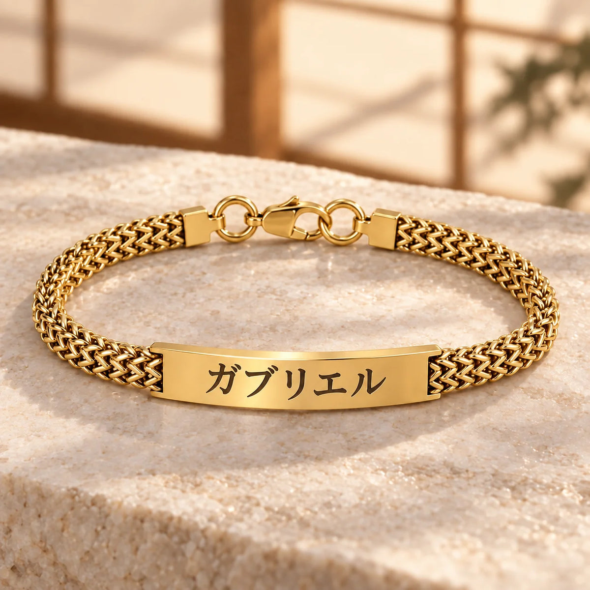 Bracciale Targhetta Giapponese Uomo