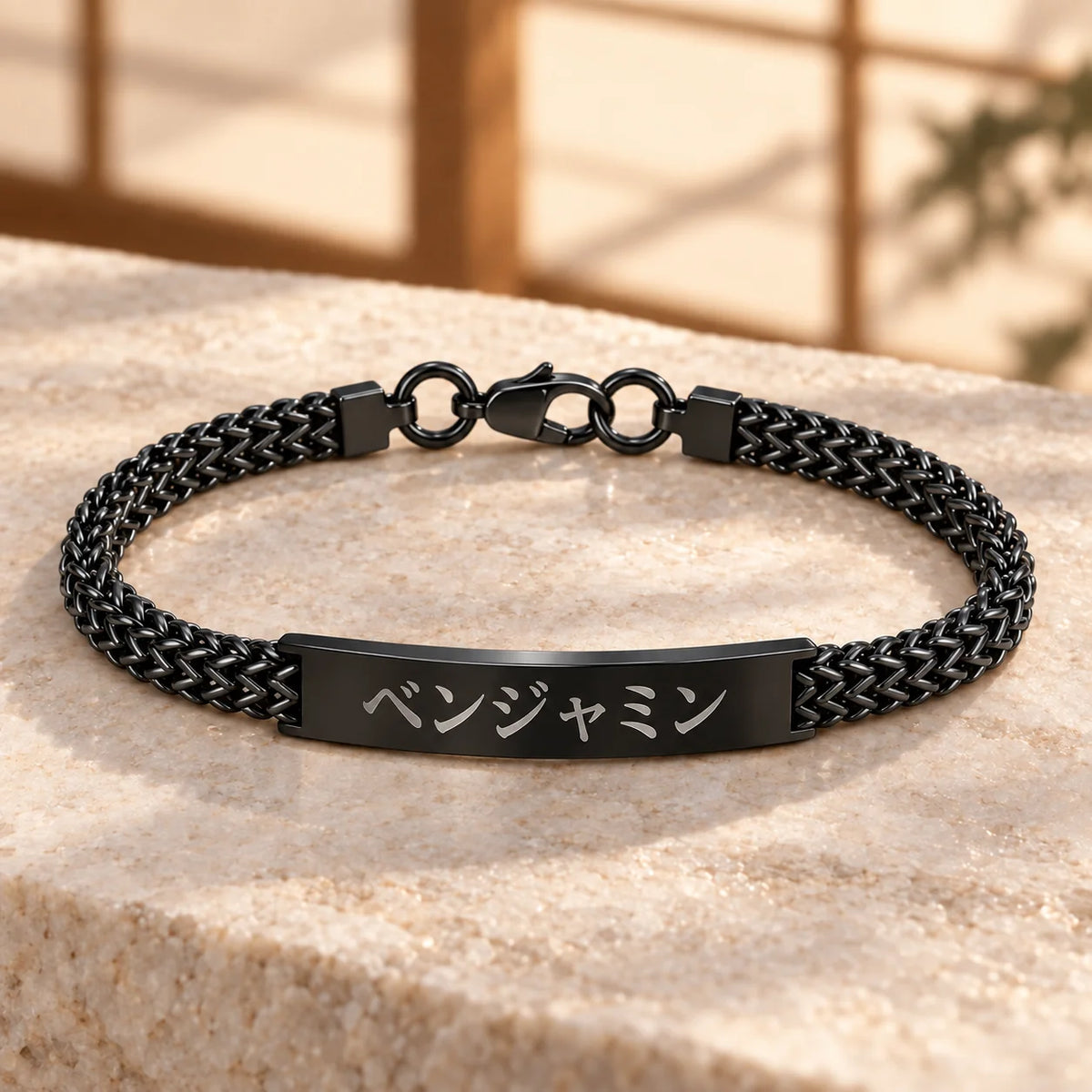 Bracciale Targhetta Giapponese Uomo