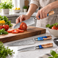 Set di Coltelli Giapponesi Umi Trio – Santoku, Chef e Spelucchino