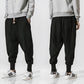 Jogging Japonais Homme Tobi noir confortable