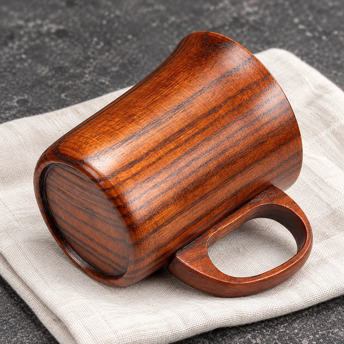 Tazza Giapponese in Legno Natsume – Giuggiolo, 250 ml