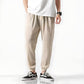 Pantalon Yoko beige coupe ample confortable