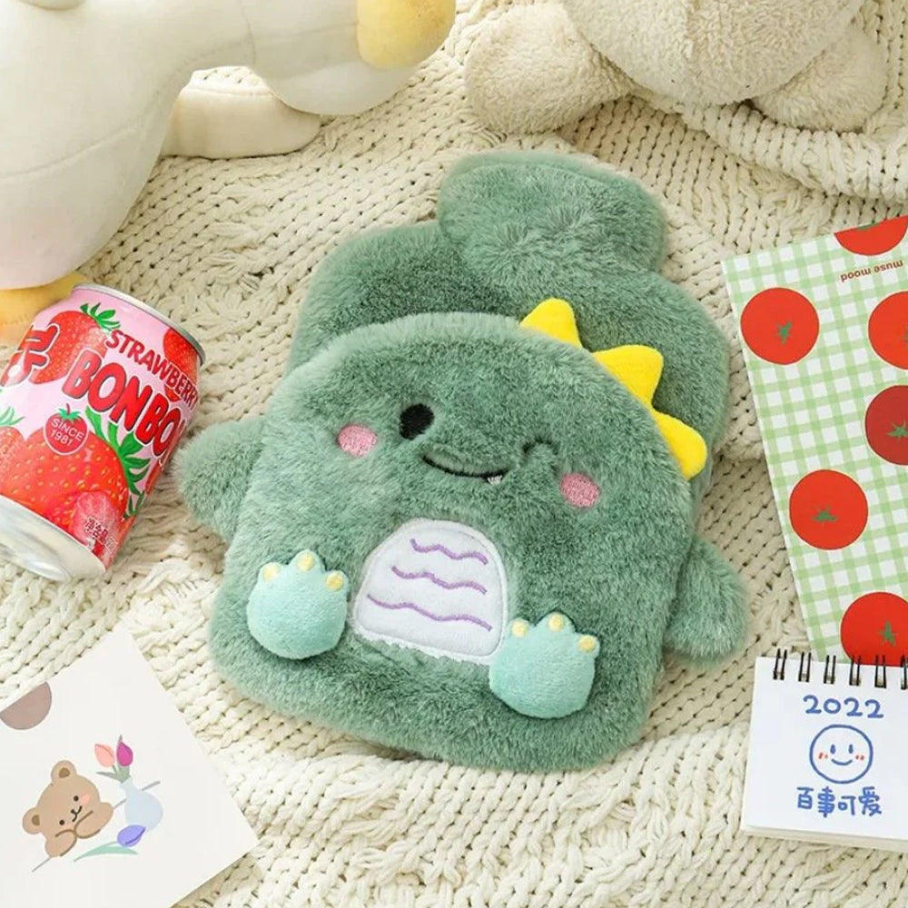 Borsa dell'acqua calda Kawaii in peluche