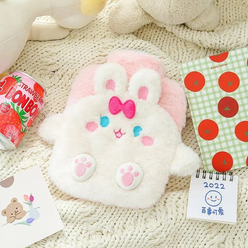Borsa dell'acqua calda Kawaii in peluche