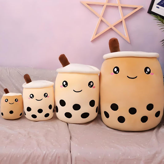 Peluche Bubble Tea Kawaii sorridente