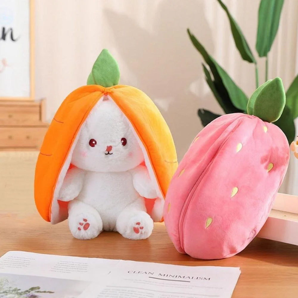 Peluche coniglietto fragola Kawaii