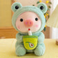 Peluche maialino Bubble Tea Kawaii