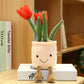 Peluche Kawaii fiore di tulipano