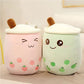 Peluche Bubble Tea alla frutta Kawaii