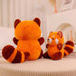 Peluche Panda Rosso Kawaii