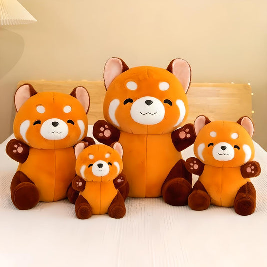 Peluche Panda Rosso Kawaii