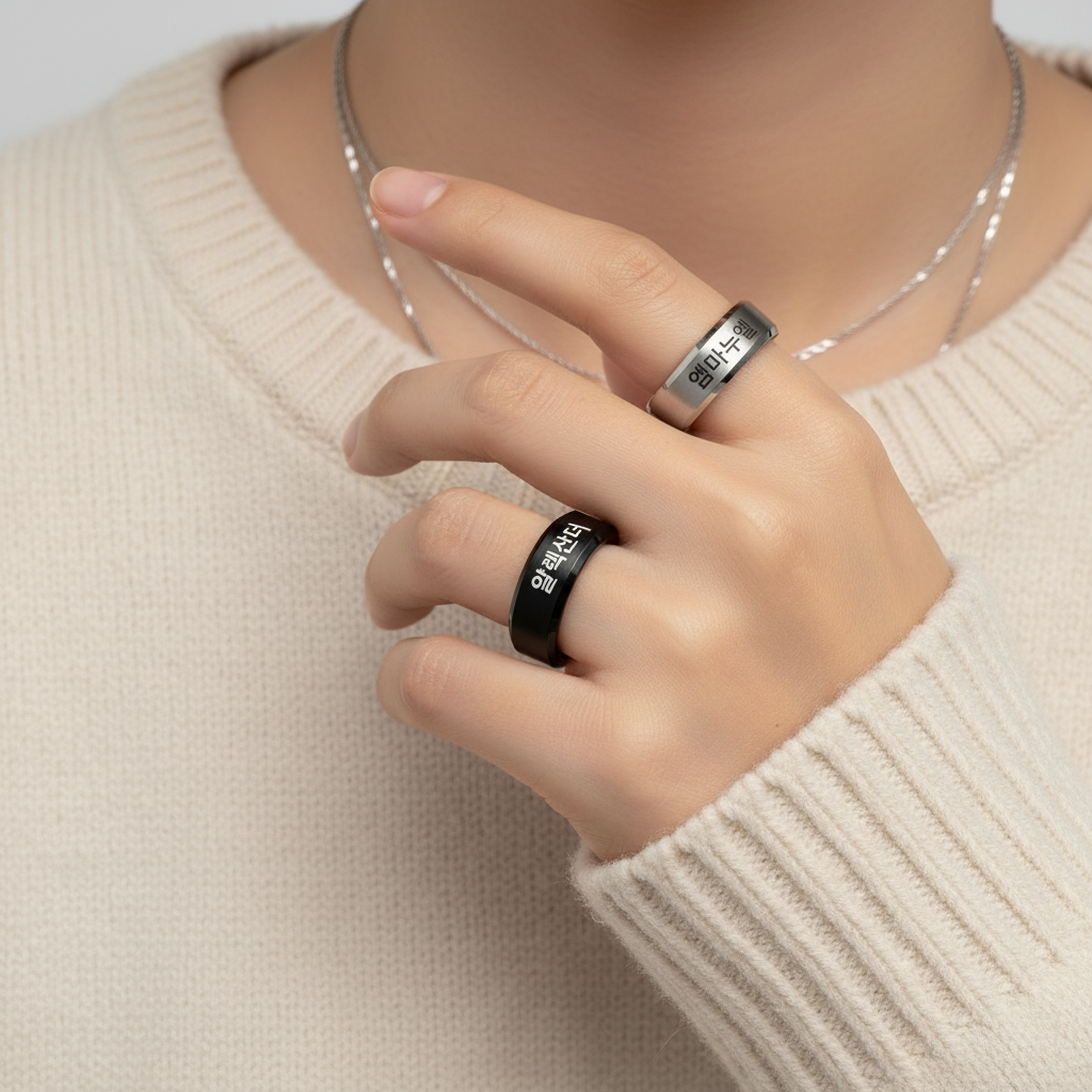 Anello Coreano Personalizzato