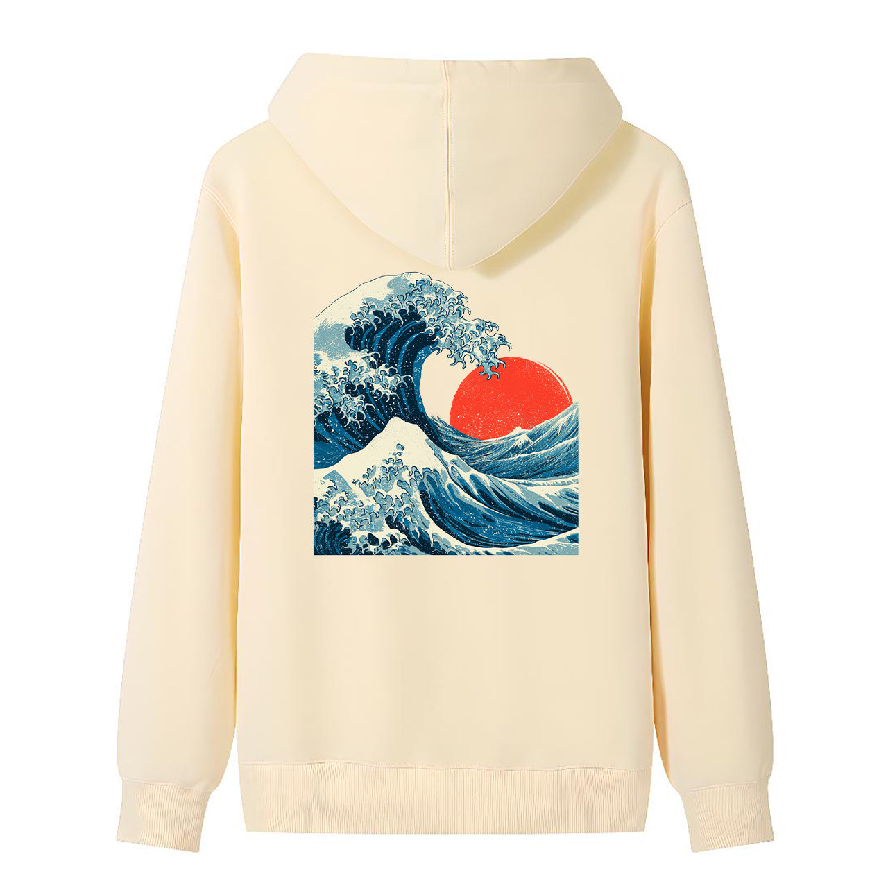Felpa Kanagawa – Design sul retro