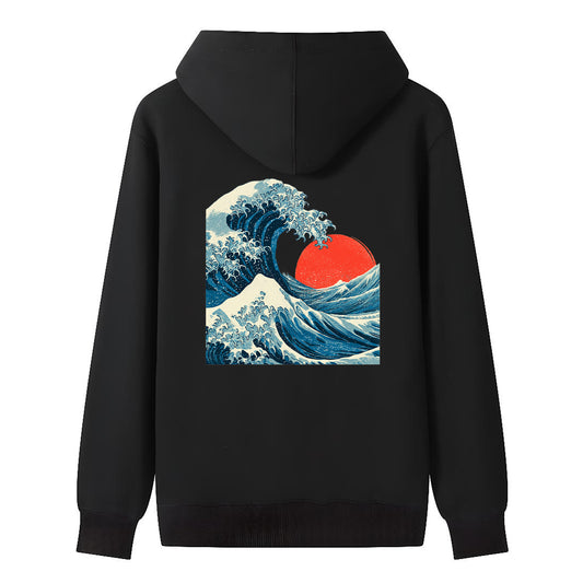 Felpa Kanagawa – Design sul retro