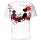 T-shirt Geisha – Design sul retro